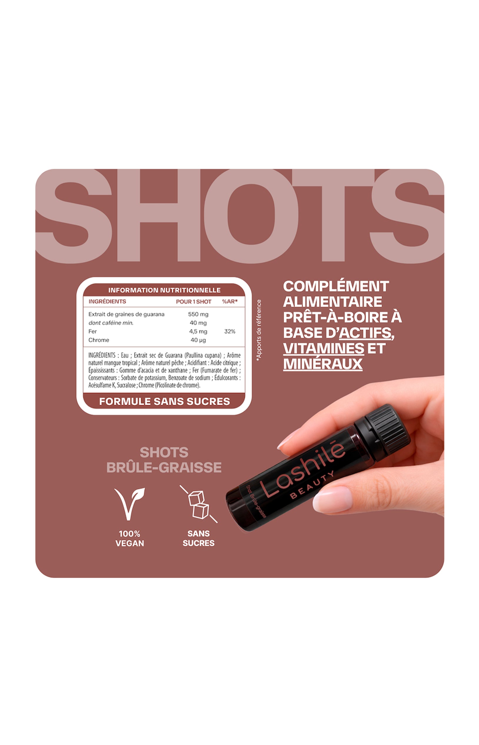 Shots brûle-graisse - Pêche & Mangue - 14 jours