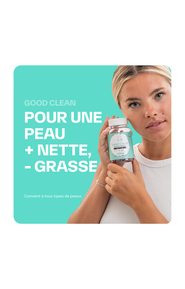 Gummies anti-imperfections - Good Clean - Cassis - 1 mois