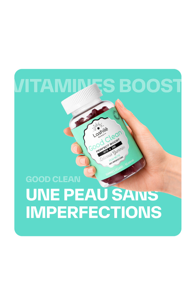 Gummies anti-imperfections - Good Clean - Cassis - 1 mois