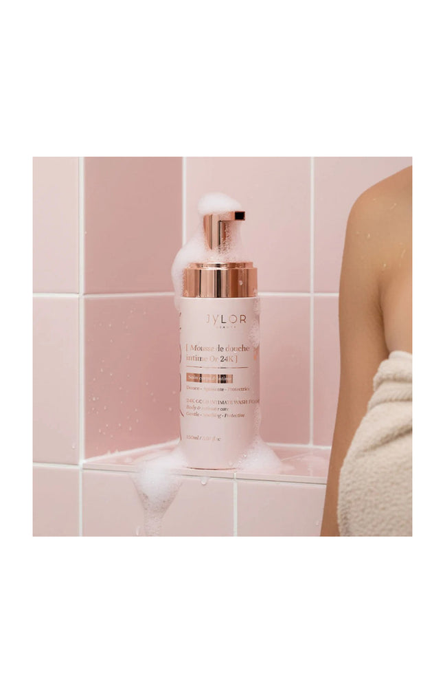 Mousse de douche intime