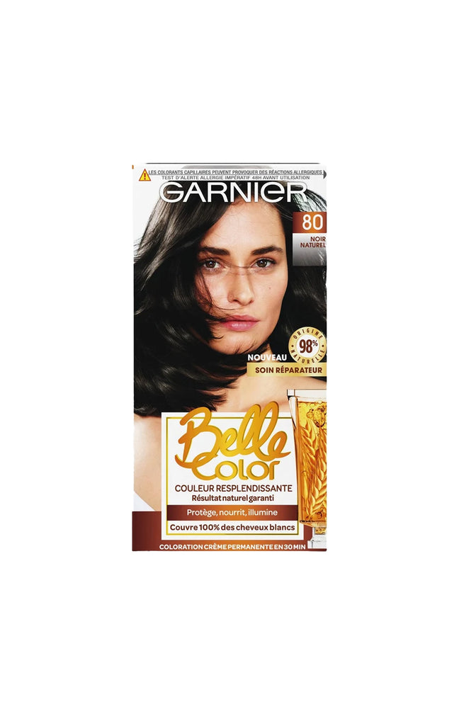 Colorations permanentes - 80 Noir Naturel x2