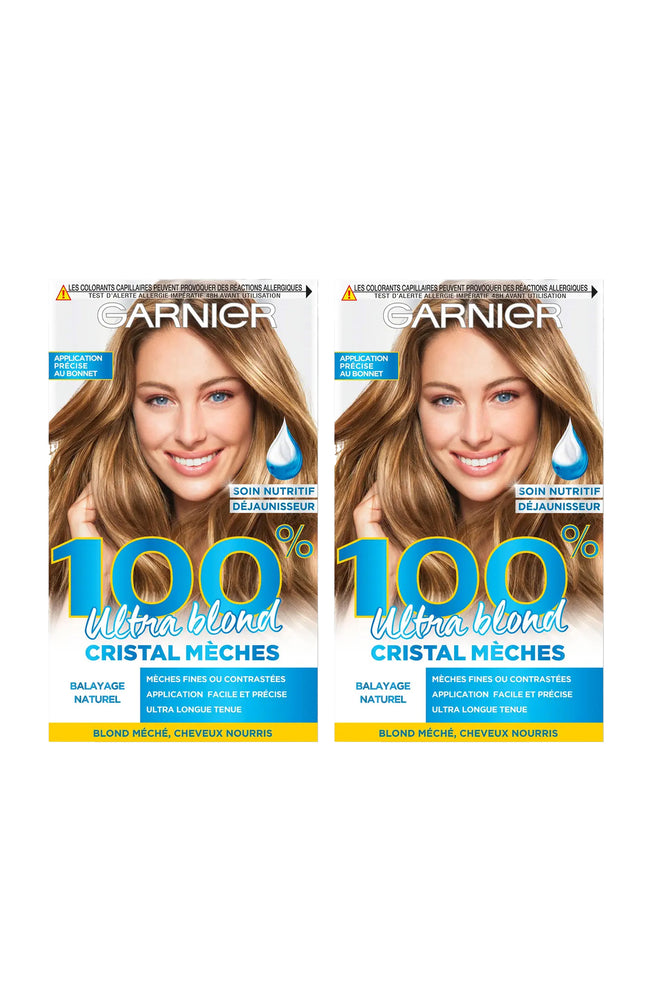 2 colorations balayage naturel - Ultra Blond