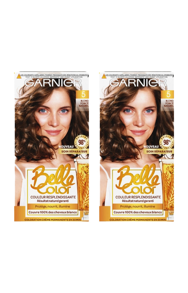 2 colorations permanentes - 05 blond foncé naturel