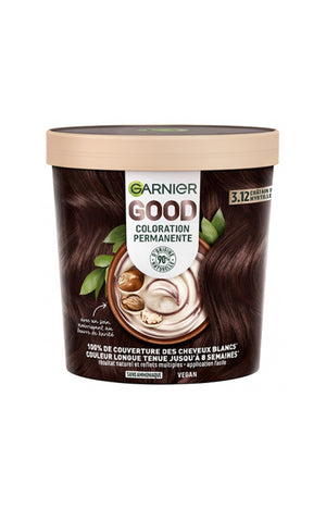 Coloration permanente 3.12 Chatain foncé Myrtille - Sans ammoniaque x 2