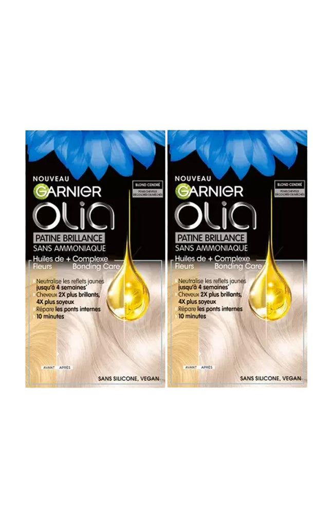 2 colorations 10.01 Blond Cendré - Patine Brillance