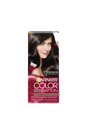 Coloration Permanente -  3.0 Châtain Foncé - Color sensation