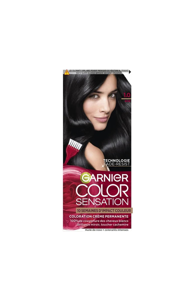 Coloration Permanente - 1.0 Noir Couvre - Color sensation x2