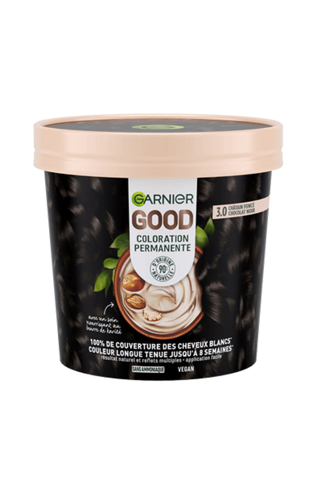 Coloration permanente - 3.0 Châtain Foncé Chocolat Noir x2