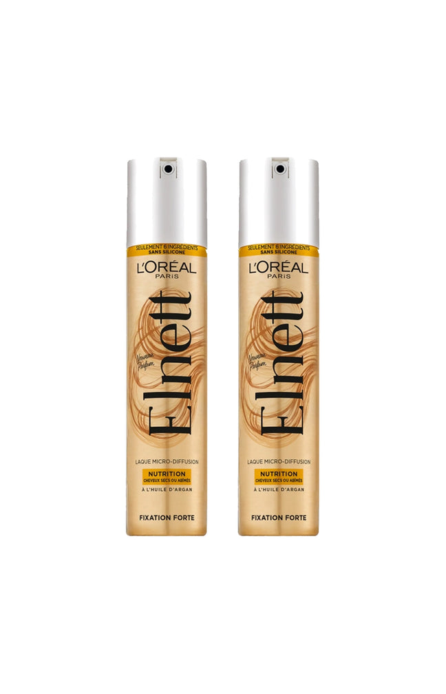 2 laques fixation forte nutrition - Elnett - 200 ml