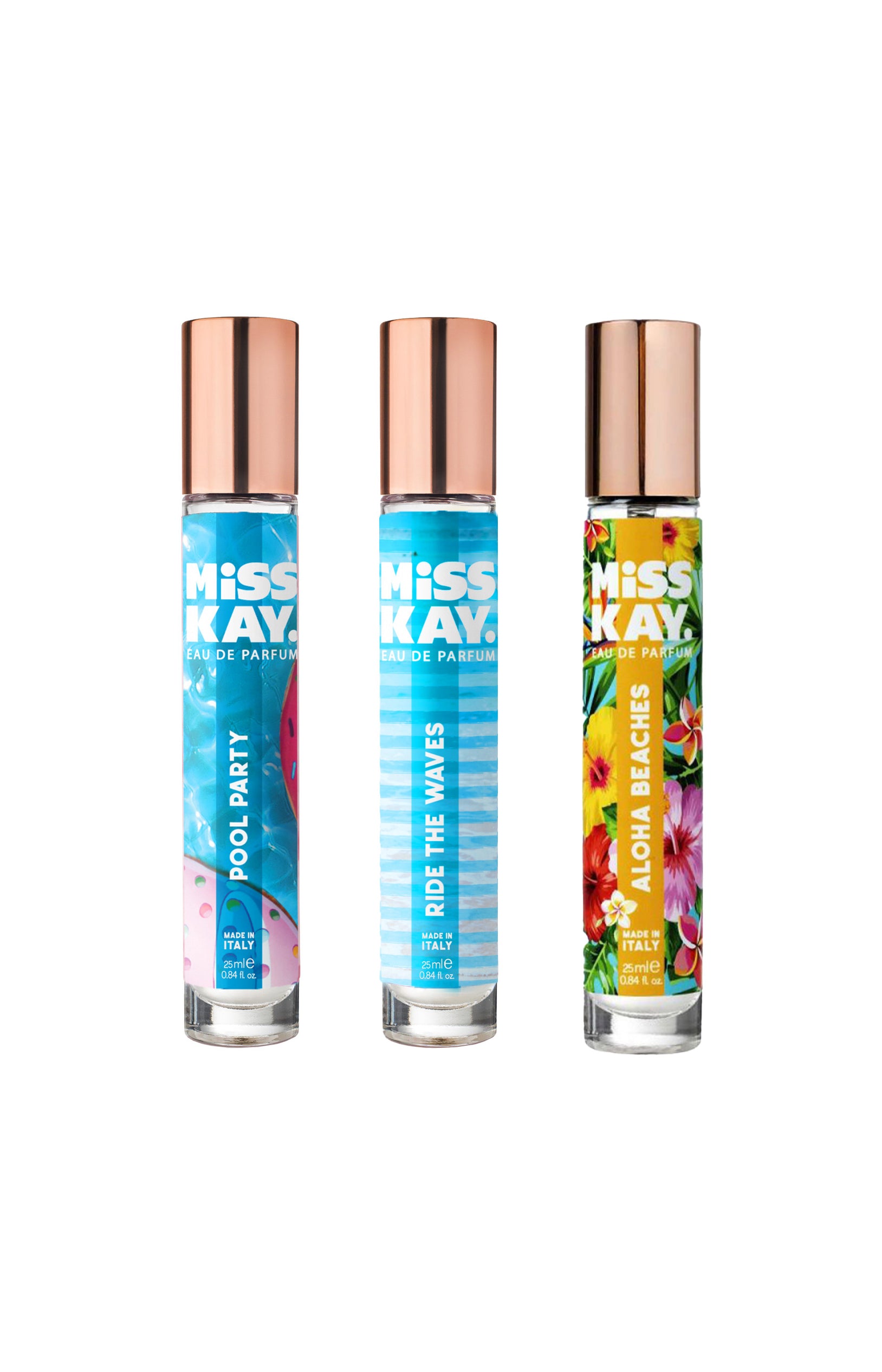 3 parfums - Pool Party, Ride the Waves & Aloha Beaches