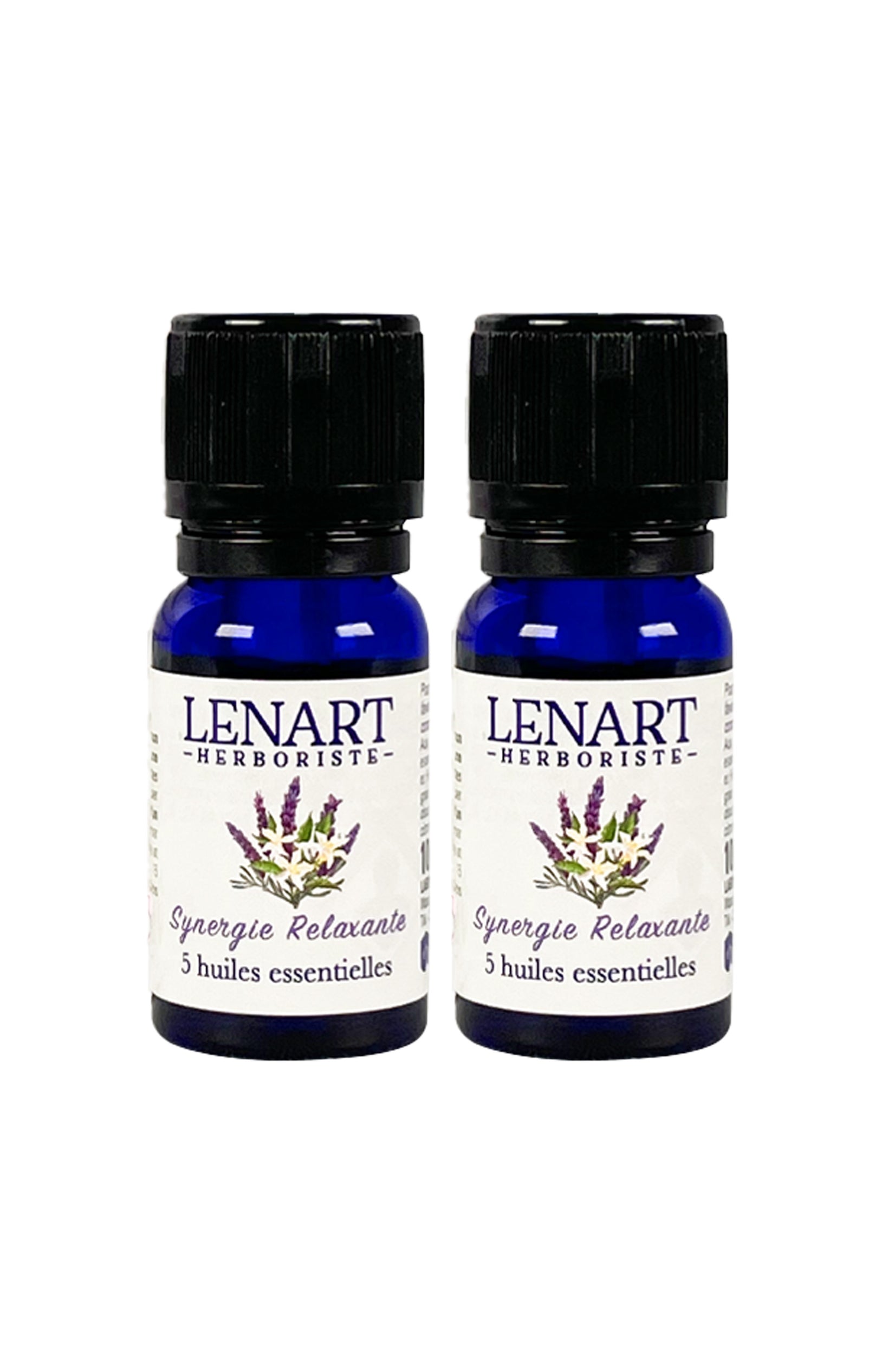 2 synergies relaxantes bio - 10 ml