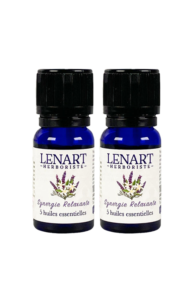2 synergies relaxantes bio - 10 ml