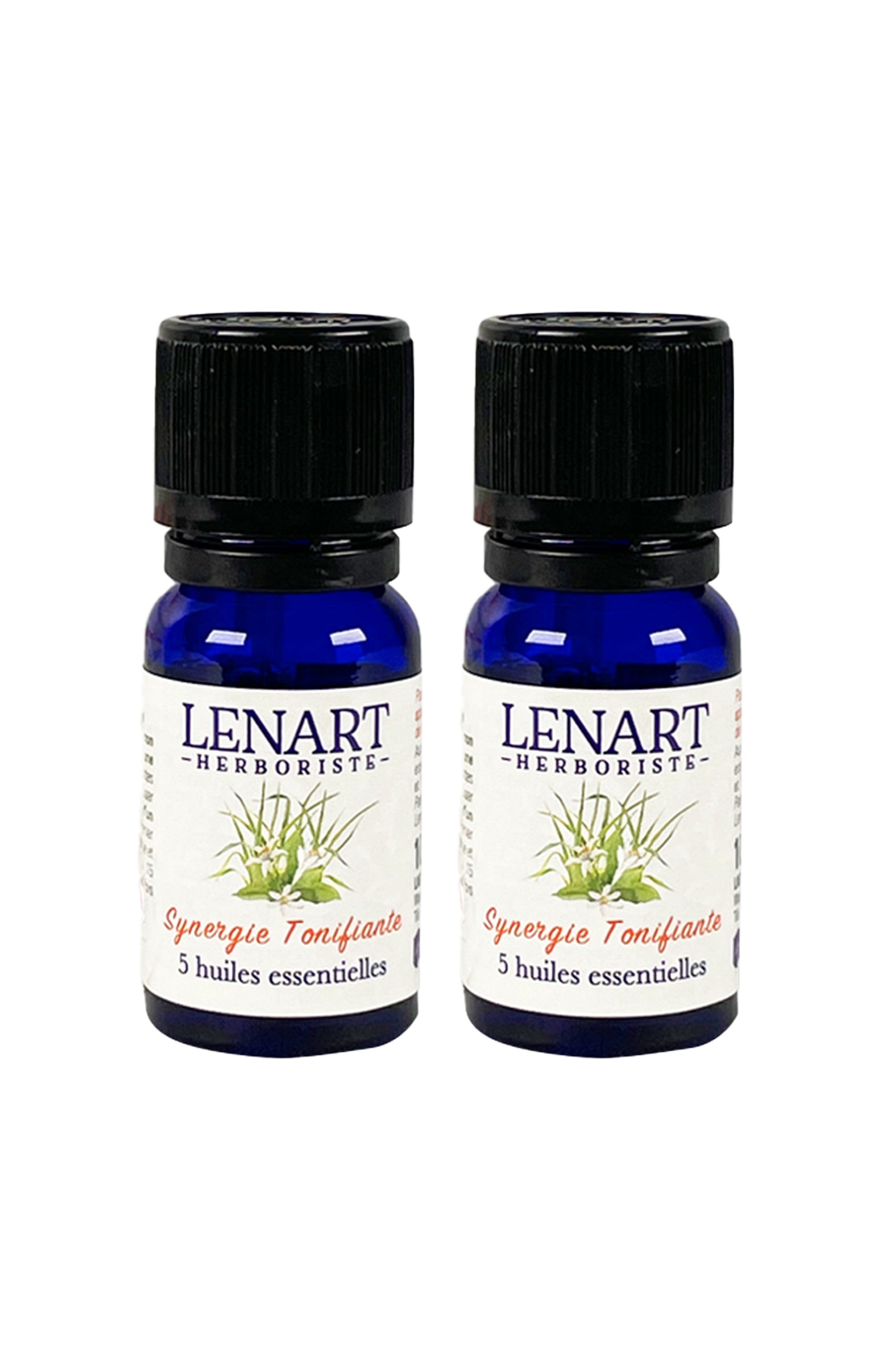 2 synergies tonifiantes bio - 10 ml