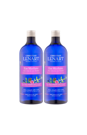 2 eaux micellaires - 500 ml