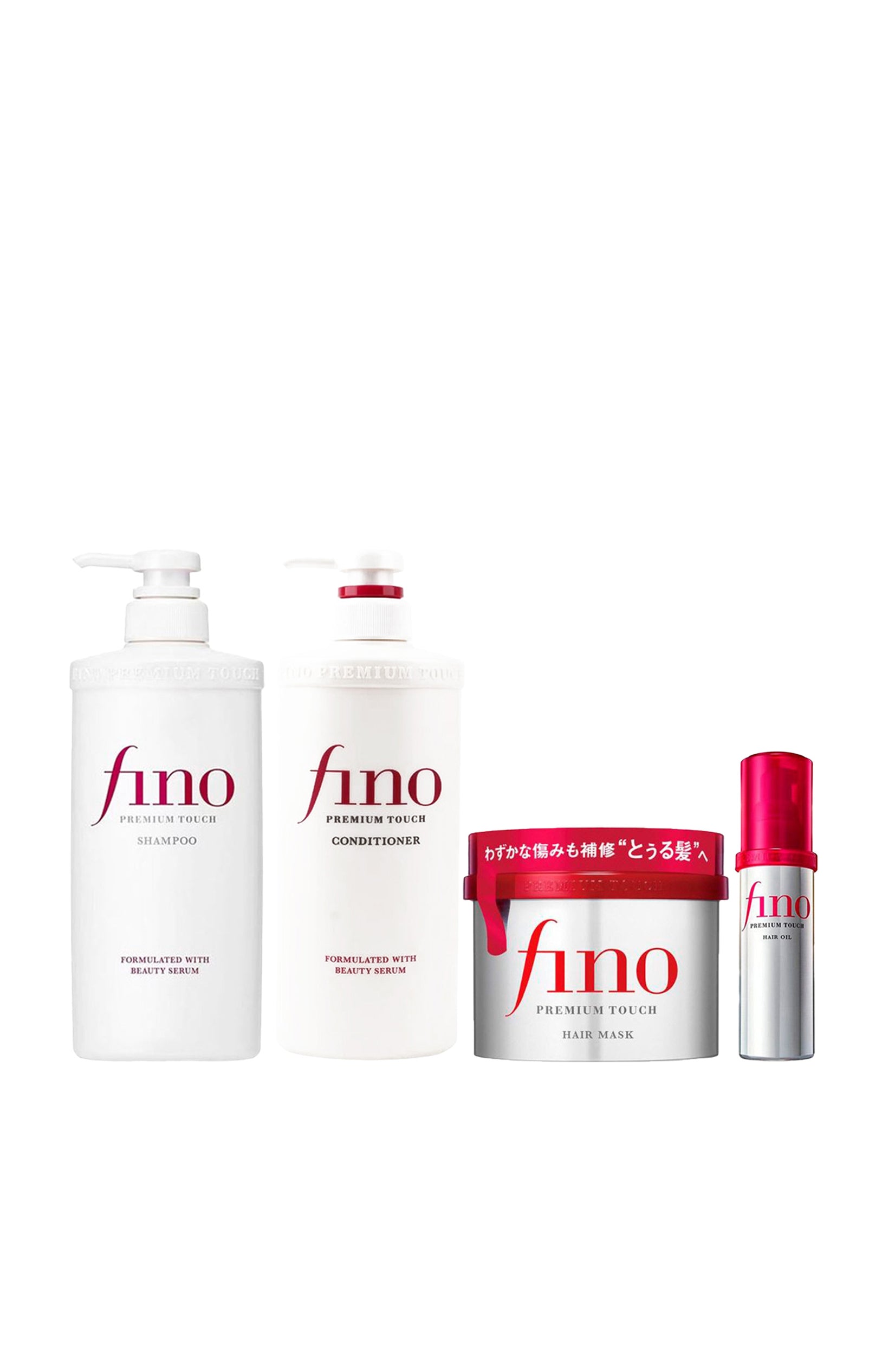Routine réparatrice - Premium Touch - Cheveux secs et abîmés - 4 produits
