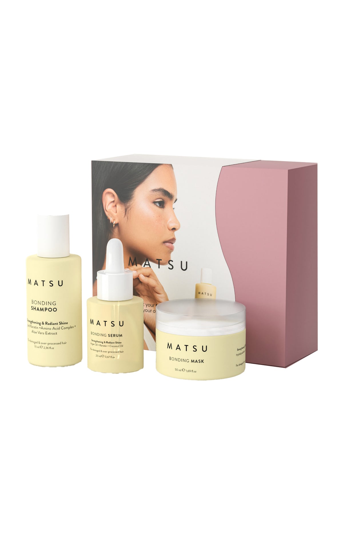 Kit voyage cheveux abîmés - Kératine