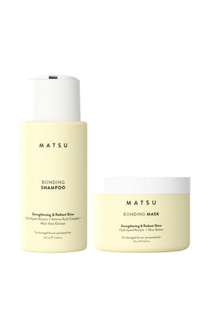 Shampoing & masque réparateur - Kératine