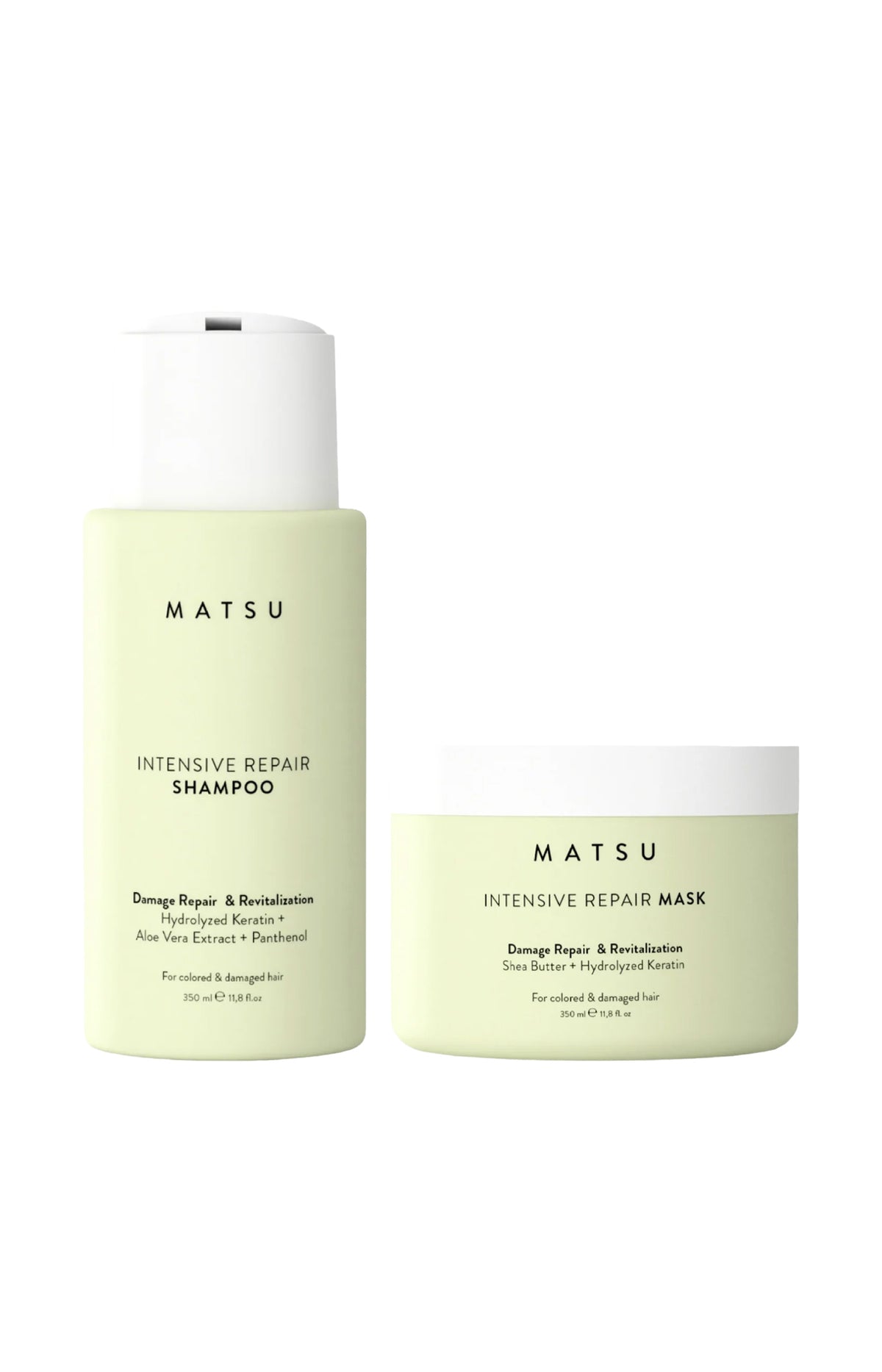 Shampoing & masque réparateurs intensif - Kératine