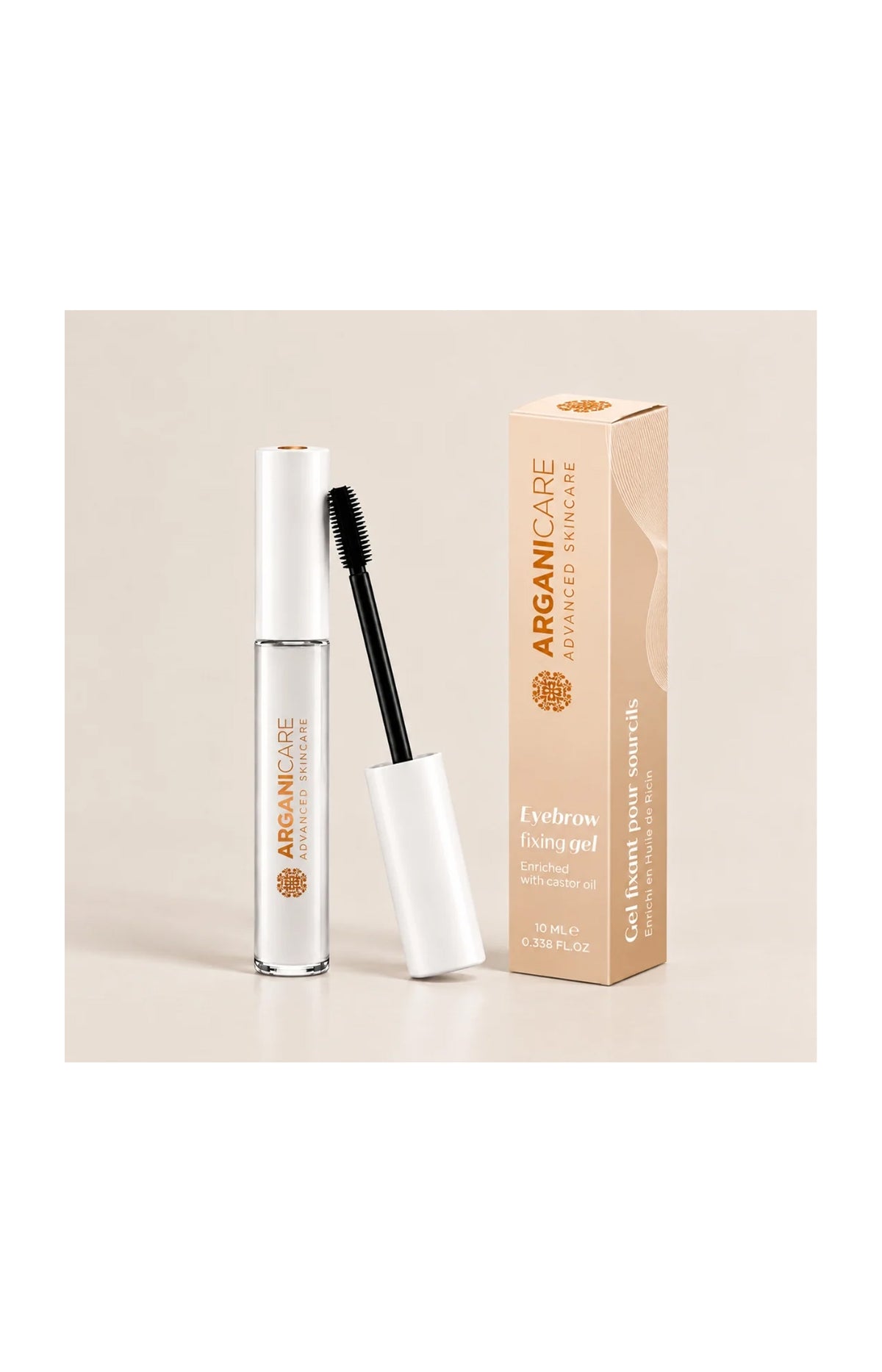 Gel Fixateur Sourcils Enrichi à l’Huile de Ricin – Tenue & Soin