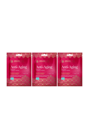 3 masques en tissu anti-âge - Argan & Matrixyl®6