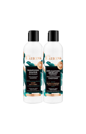 Shampoing & après-shampoing revitalisant - Kératine & karité - 2 x 250 ml