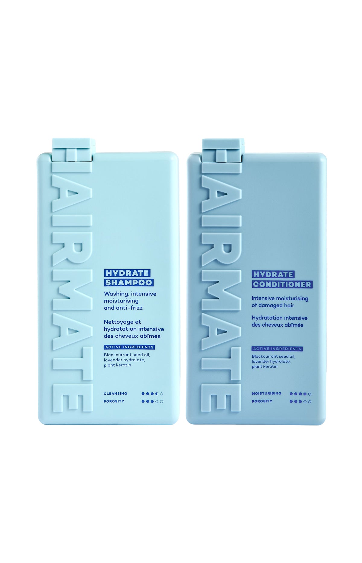 Shampoing & après-shampoing hydratants - Hairmate - 2x250 ml