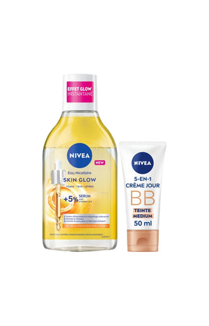Eau micellaire & bb crème médium