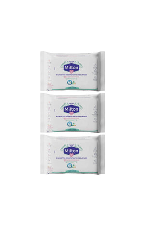 Lingettes désinfectantes - 3 x 30 unités