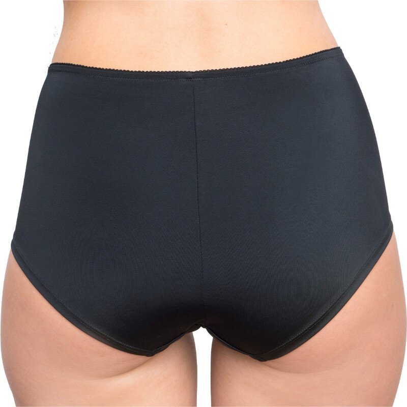 Culotte à dentelle taille haute - Tilia  - Noir