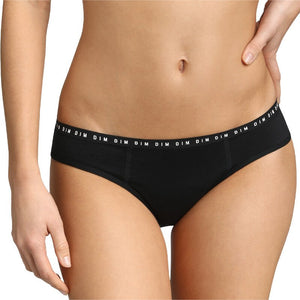 Culottes menstruelles en coton bio - Flux abondants - 2 unités-Noir