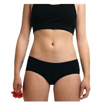 Shorty menstruel - Nina - Flux moyens - Gris