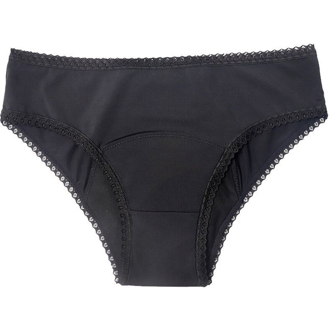 Trio de culottes menstruelles - Flux moyens à abondants  - Noir