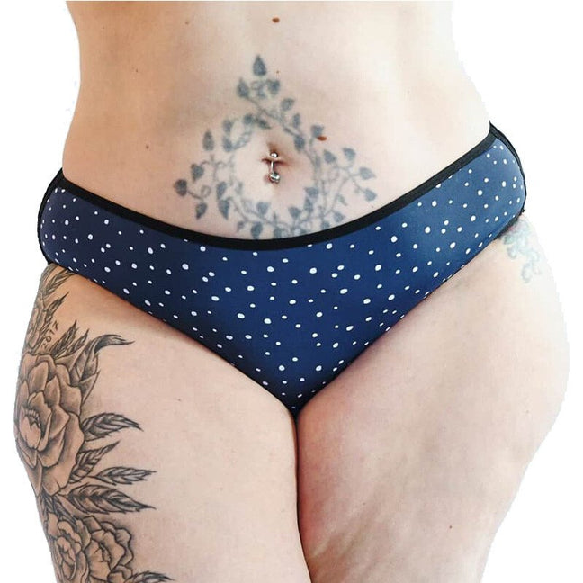 Culotte menstruelle réglable en coton - Eos - Flux légers à moyens  - Blanc