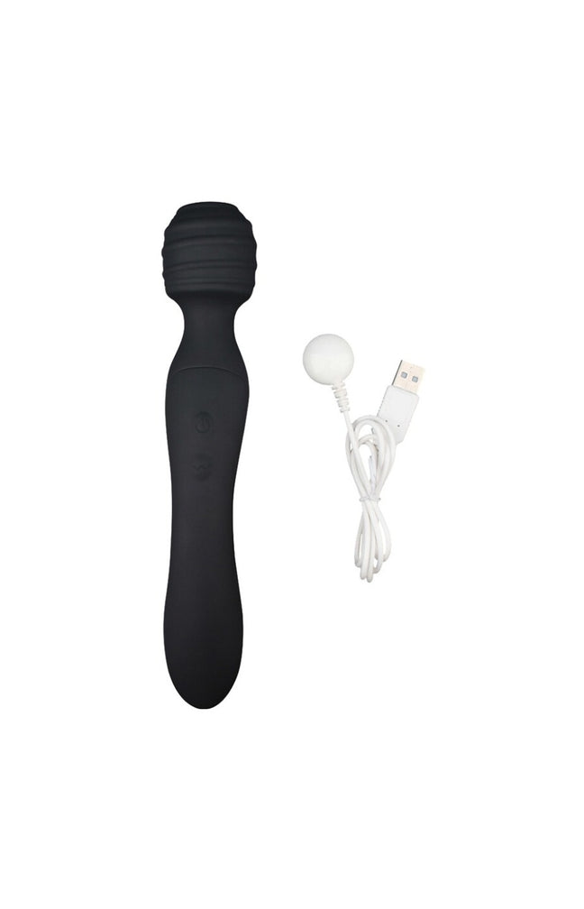 Vibromasseur rechargeable 2-en-1