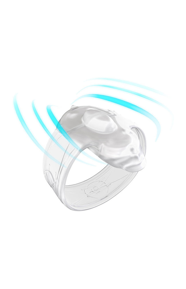 Retardateur de plaisir  - Cockring G lover - Transparent