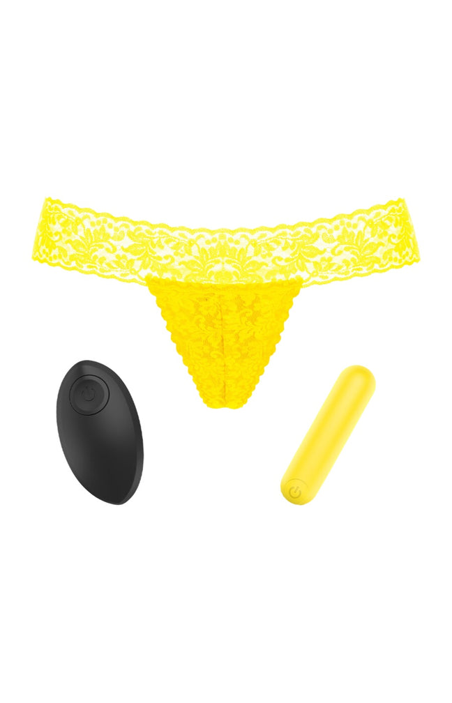 Tanga sexy & son vibromasseur - Secret Panty 2 - 10 modes