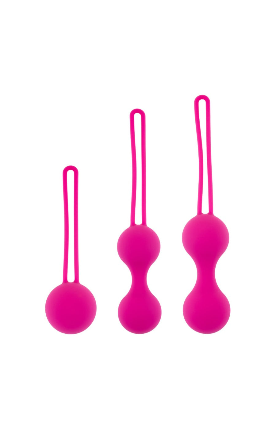 Trio de boules de Geisha - Rose