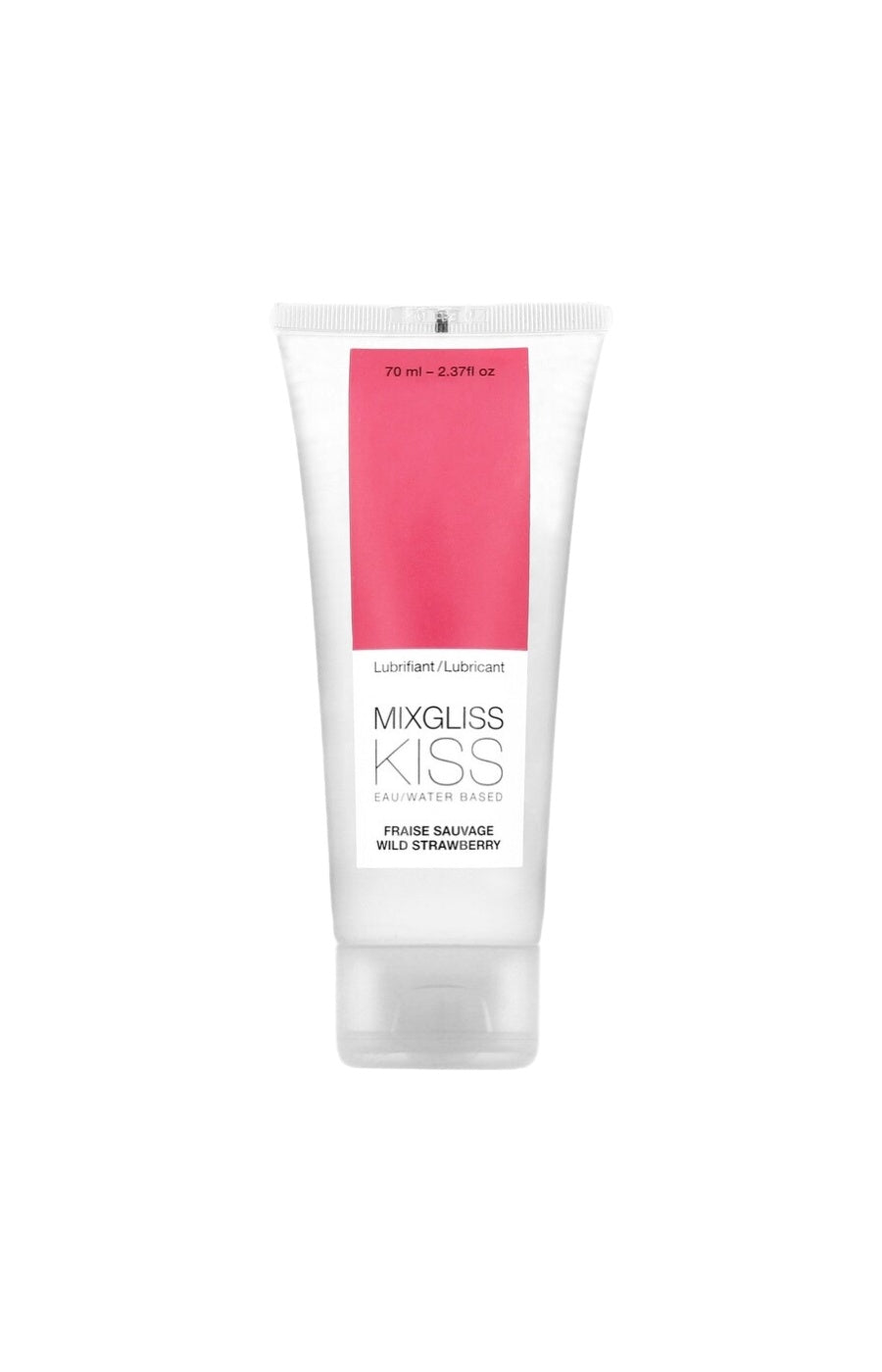 Lubrifiant à base d'eau - Fraise des bois - 70 ml