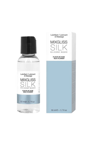 Fluide massage & lubrifiant à base de silicone - Fleur de soie - 50 ml