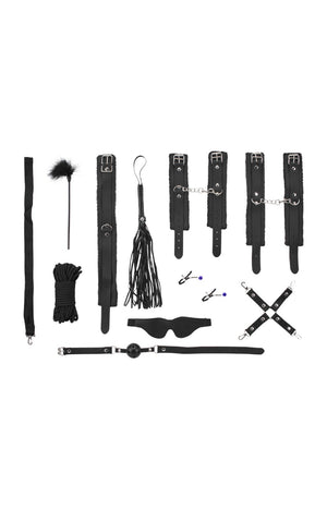 Set SM - 10 pièces - Noir
