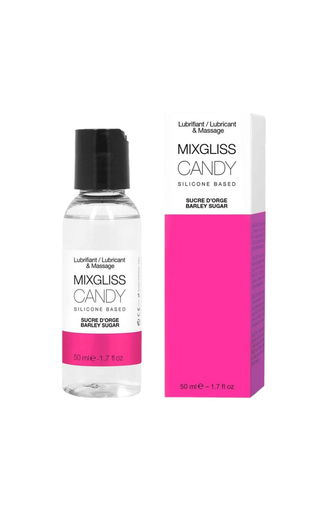 Fluide massage & lubrifiant à base de silicone - Sucre d'orge - 50 ml