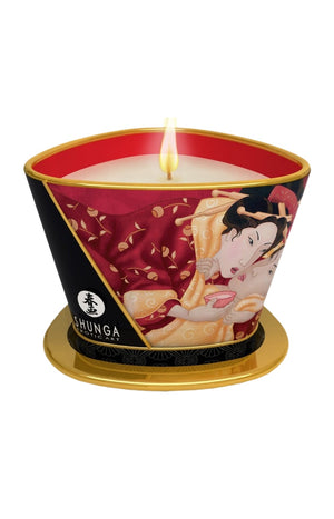 Bougie de massage - Vin pétillant fraise – 170 ml