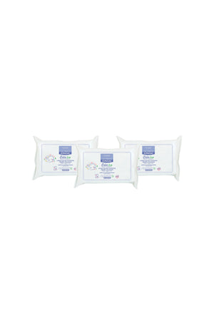 Lingettes nettoyantes bio dermo-douceur - Visage & corps - Bébé - 3 x 40 unités