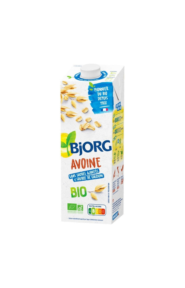 Boisson végétale bio - Avoine - Source de calcium - 1 L