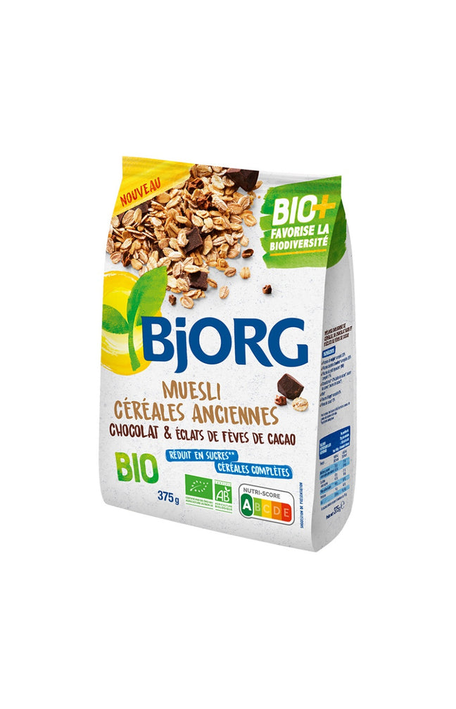 Muesli céréales anciennes chocolat bio - 375 g