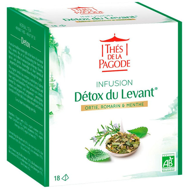 Infusion bio - Détox du levant - 18 sachets