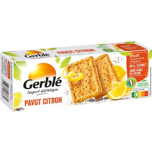 Biscuits pavot citron - 4 sachets
