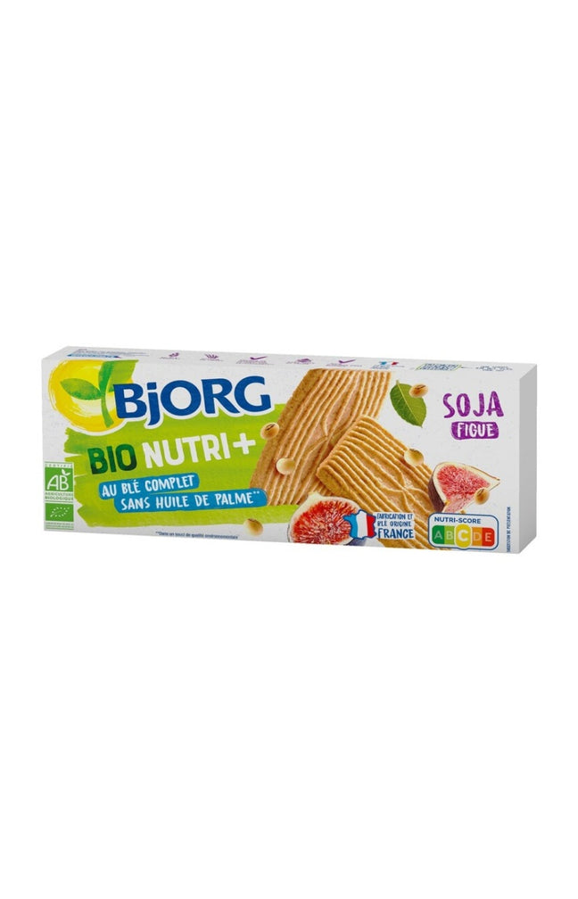 Biscuits bio au blé complet - Soja & figue - 240 g