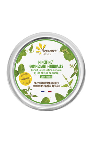 Gommes anti-fringales - Goût cassis - 80 g