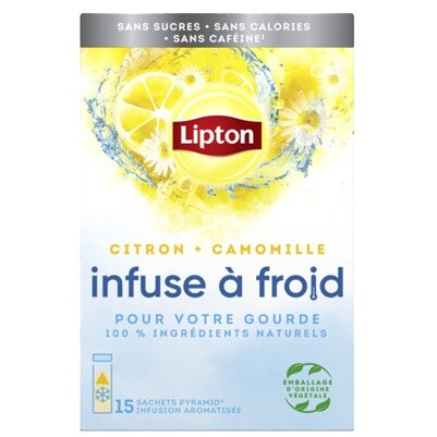 Infusion à froid - Camomille & citron - 15 sachets